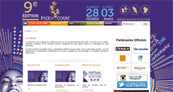 Desktop Screenshot of festivalprixdecourt.com